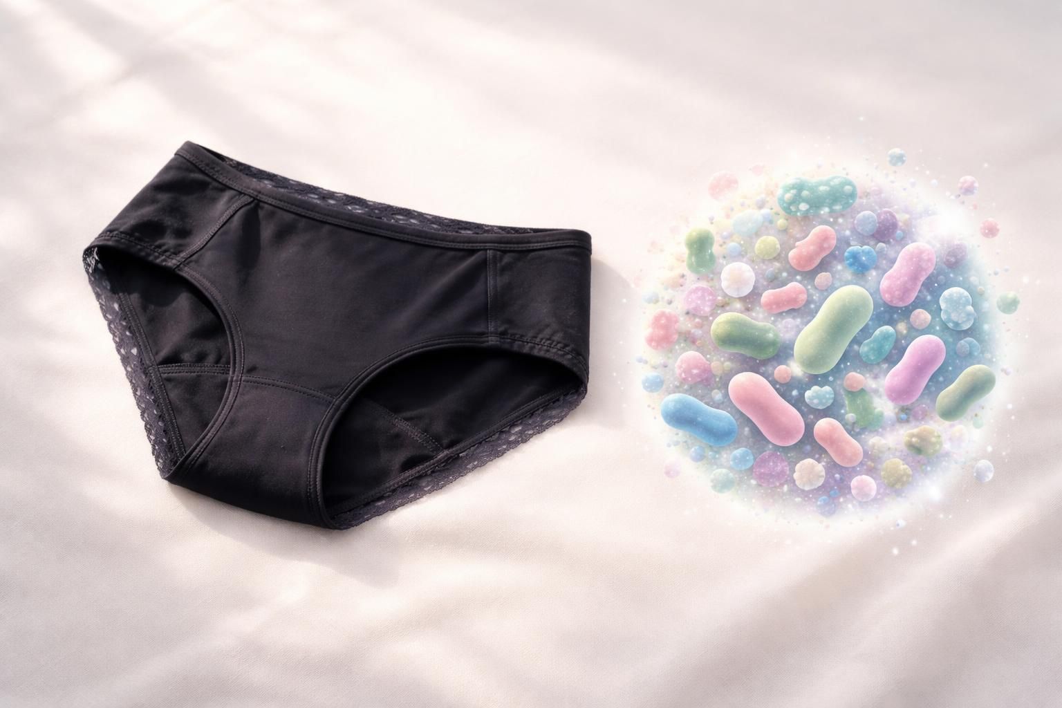 découvrez comment la culotte menstruelle influence l’équilibre de la flore vaginale et son impact sur la santé intime féminine.