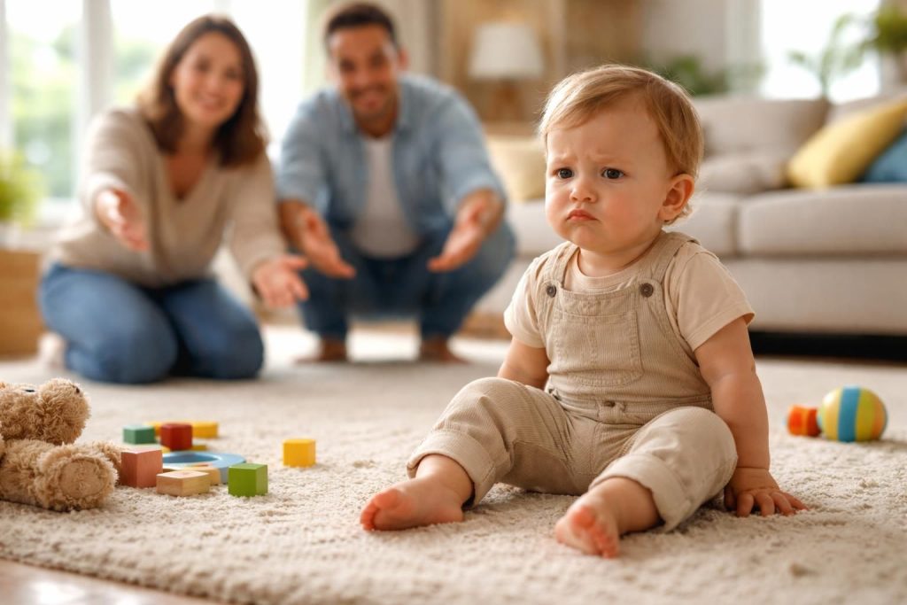 découvrez les raisons pour lesquelles votre bébé sait marcher mais refuse de le faire : est-ce un caprice ou un blocage ? conseils et explications pour mieux comprendre son comportement.