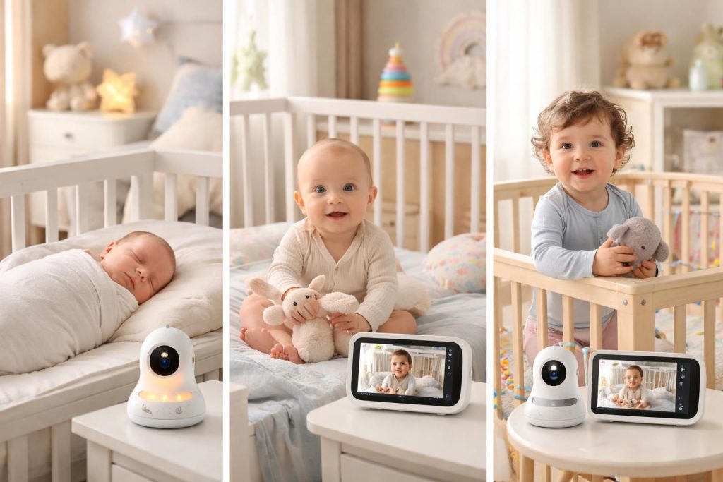 découvrez comment choisir le babyphone idéal en fonction de l'âge de votre bébé pour assurer sa sécurité et votre tranquillité d'esprit.