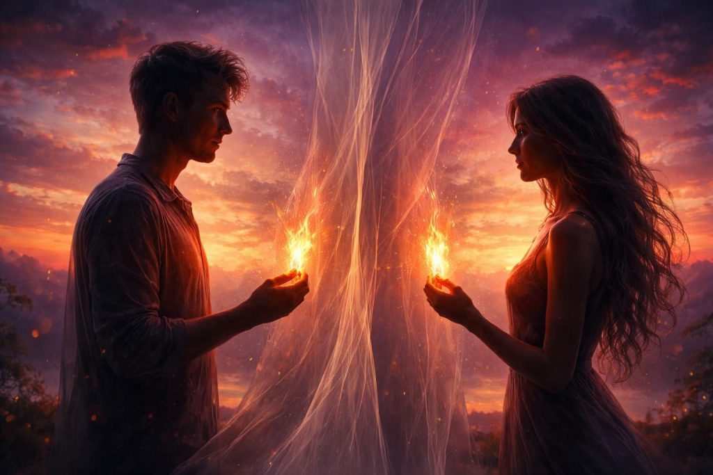 découvrez si la séparation entre flammes jumelles est réellement définitive et explorez les signes, le processus de guérison et les possibilités de réunion dans ce voyage spirituel unique.